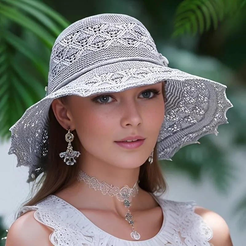Gwen™ Stylish Foldable Beach Hat