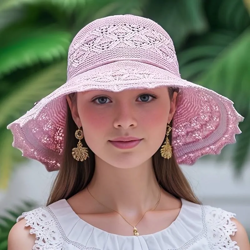 Gwen™ Stylish Foldable Beach Hat