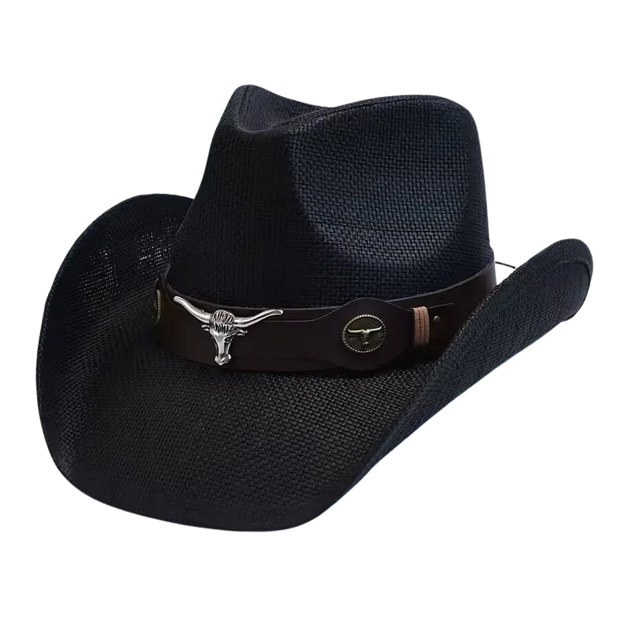 Handcrafted Western Cowboy Hat - Fushia