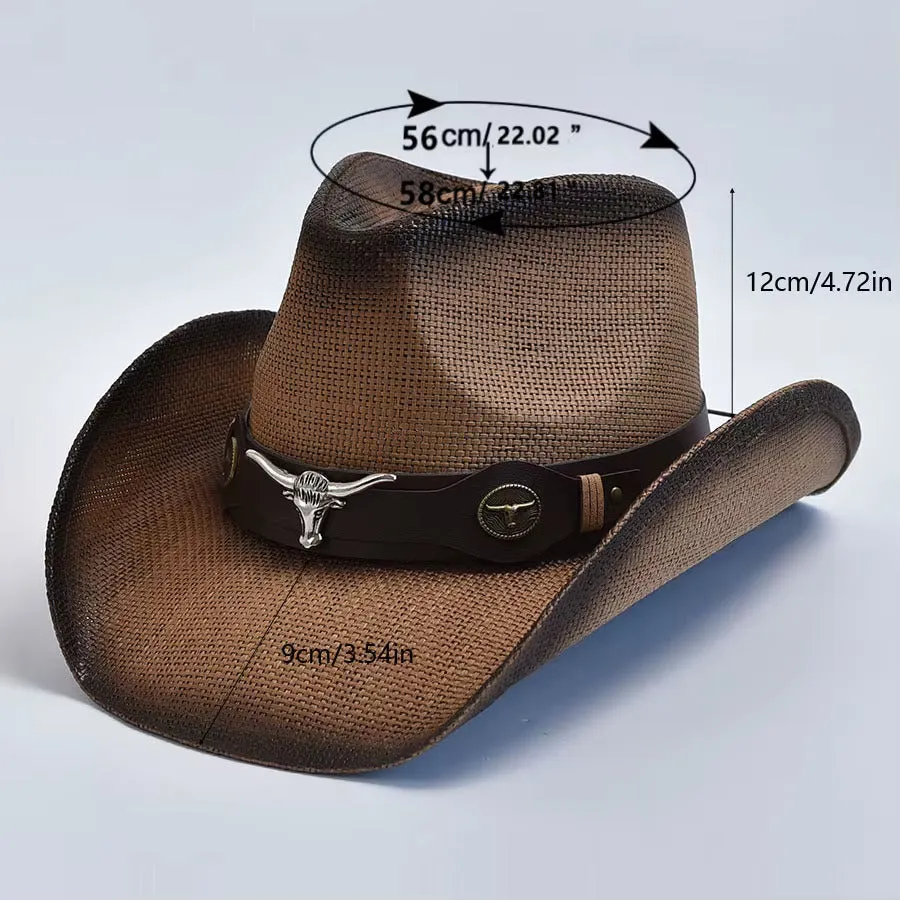 Handcrafted Western Cowboy Hat - Fushia