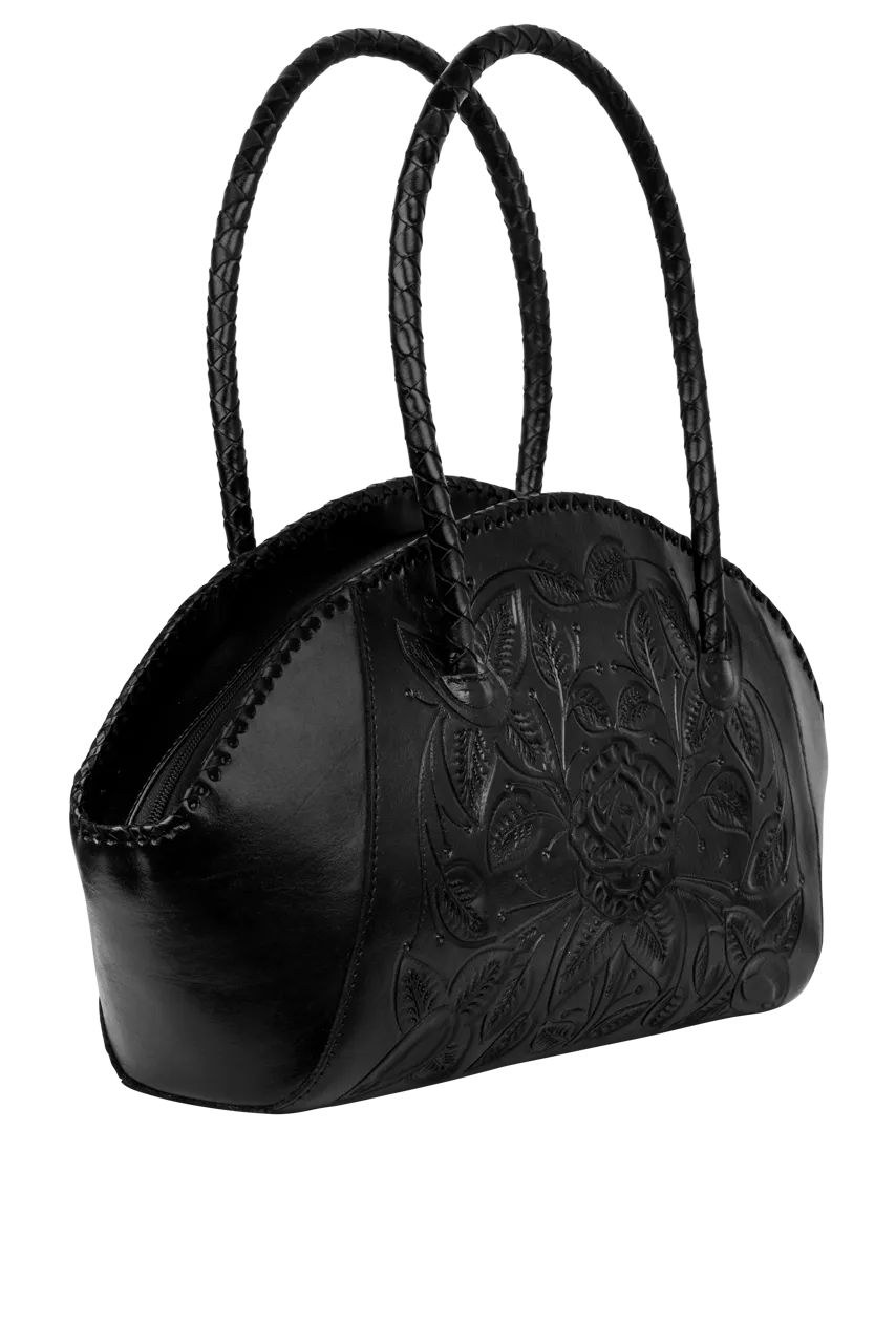 Hide and Chic Paloma Tooled Handbag