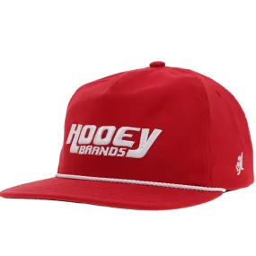 Hooey "White Knuckle" Red/White Trucker Hat