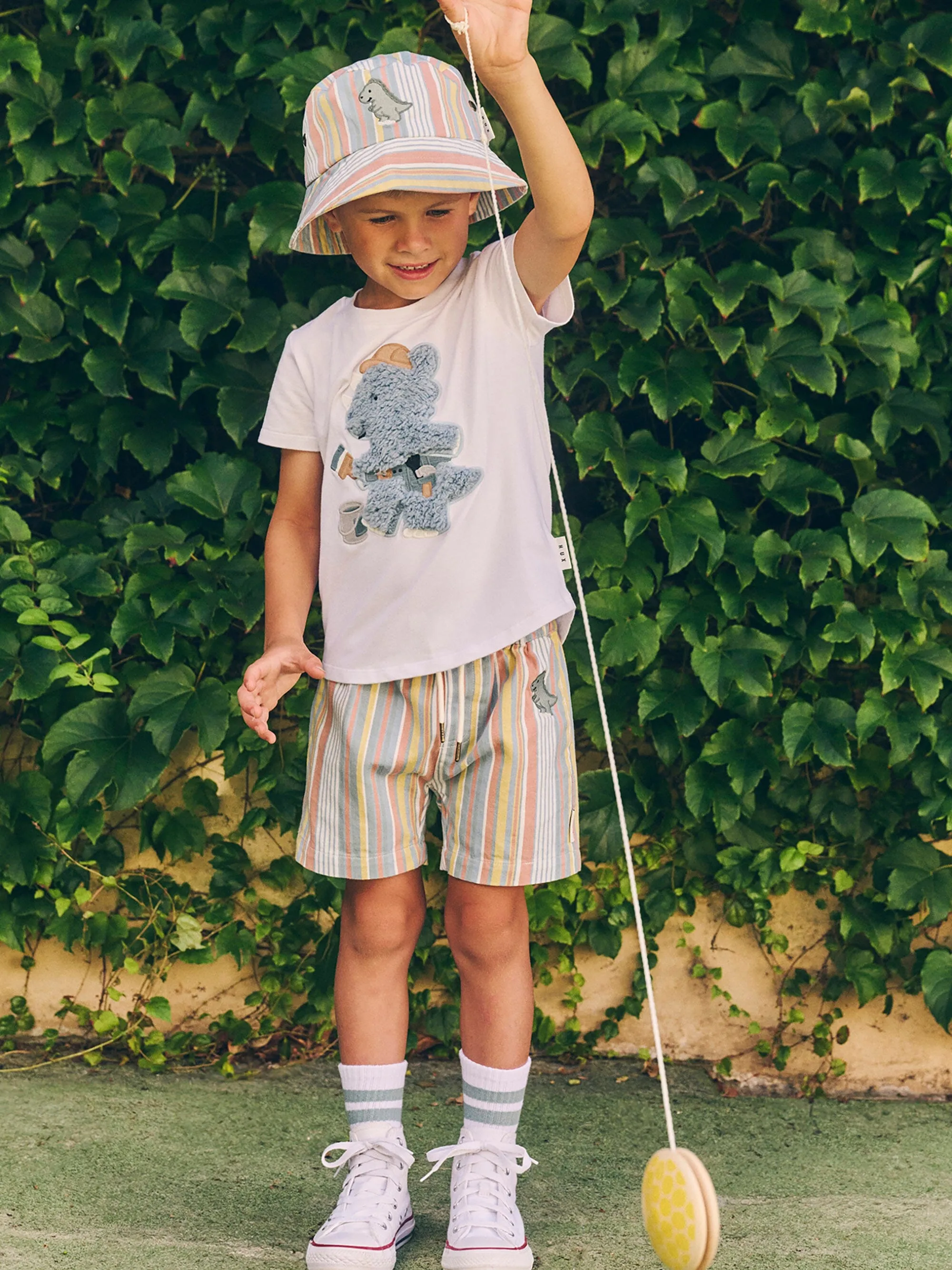 Huxbaby - Vintage Stripe Bucket Hat - HB8082S24