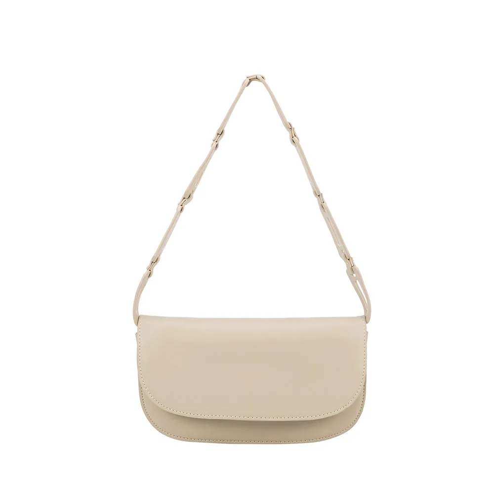 Inez Bone Recycled Vegan Shoulder Bag - FINAL SALE