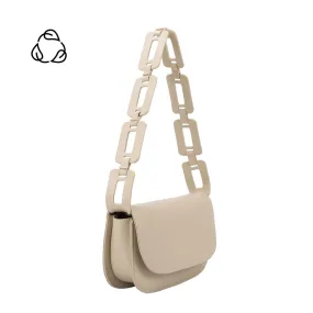 Inez Bone Recycled Vegan Shoulder Bag - FINAL SALE