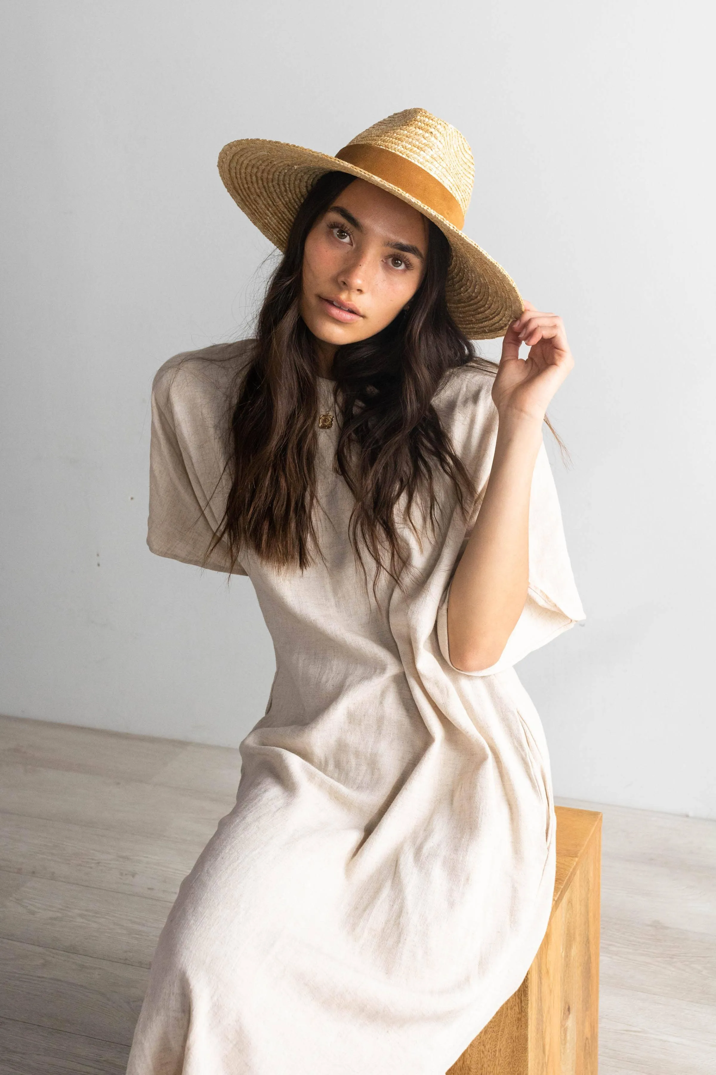 Isla Straw Fedora