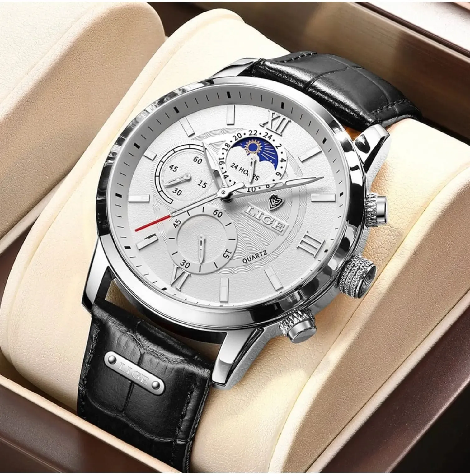 Julius - Herren Luxus-Armbanduhr, elegant und stilvoll