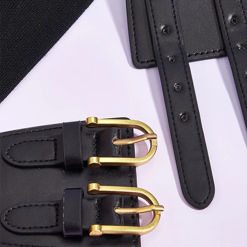 KalonBd retro elastic waist belt
