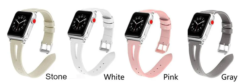 Leather Bracelet Bands for Apple Watch