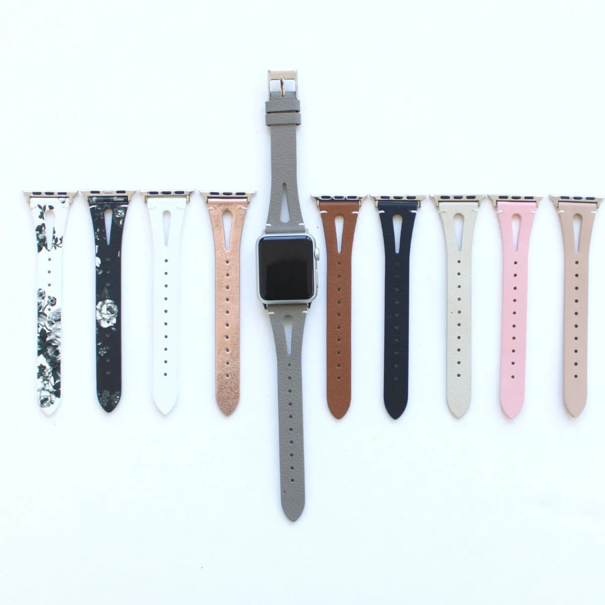 Leather Bracelet Bands for Apple Watch