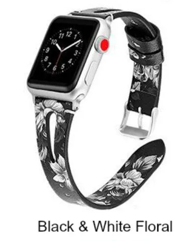 Leather Bracelet Bands for Apple Watch