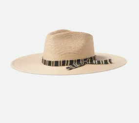 Leigh Straw Fedora - Natural