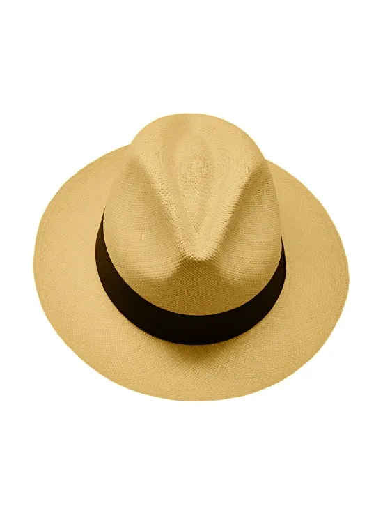 Light Brown Panama Hat - Fedora Hat for Women