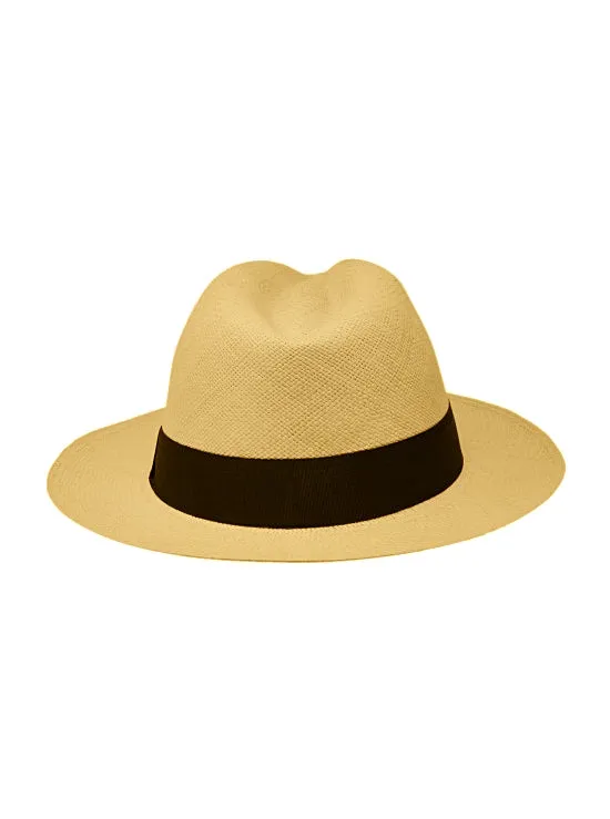 Light Brown Panama Hat - Fedora Hat for Women