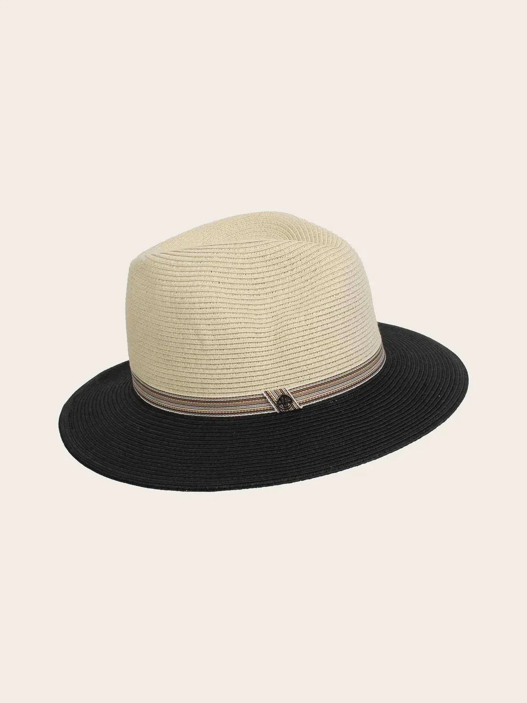 Loevenich Fedora with Colored Brim