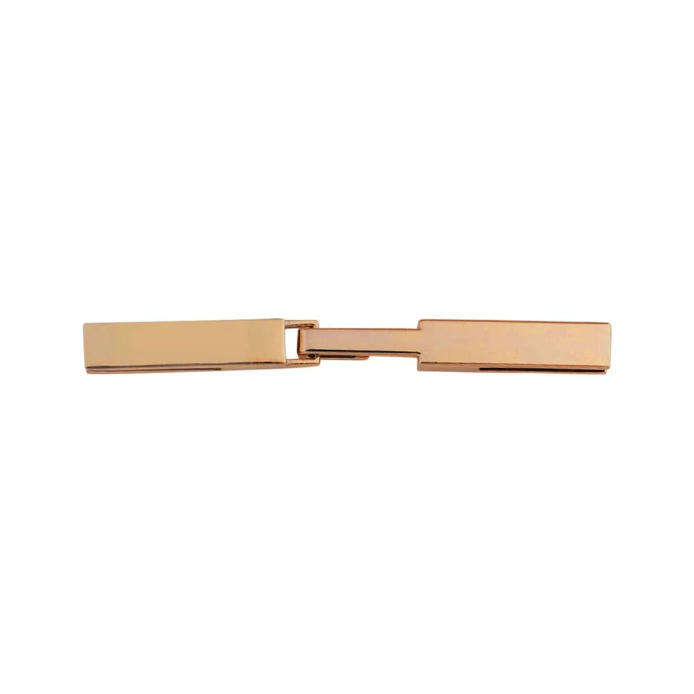 Long Sleek & Chic Design Shiny Clasp Buckle