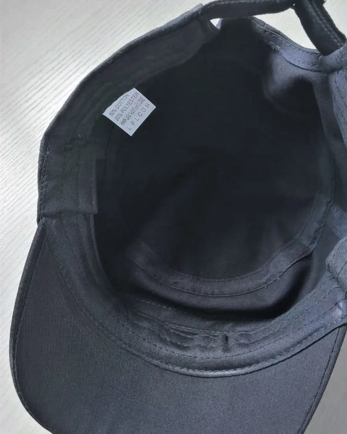 LPIGOH Men's Rugged Professional Cap, Black