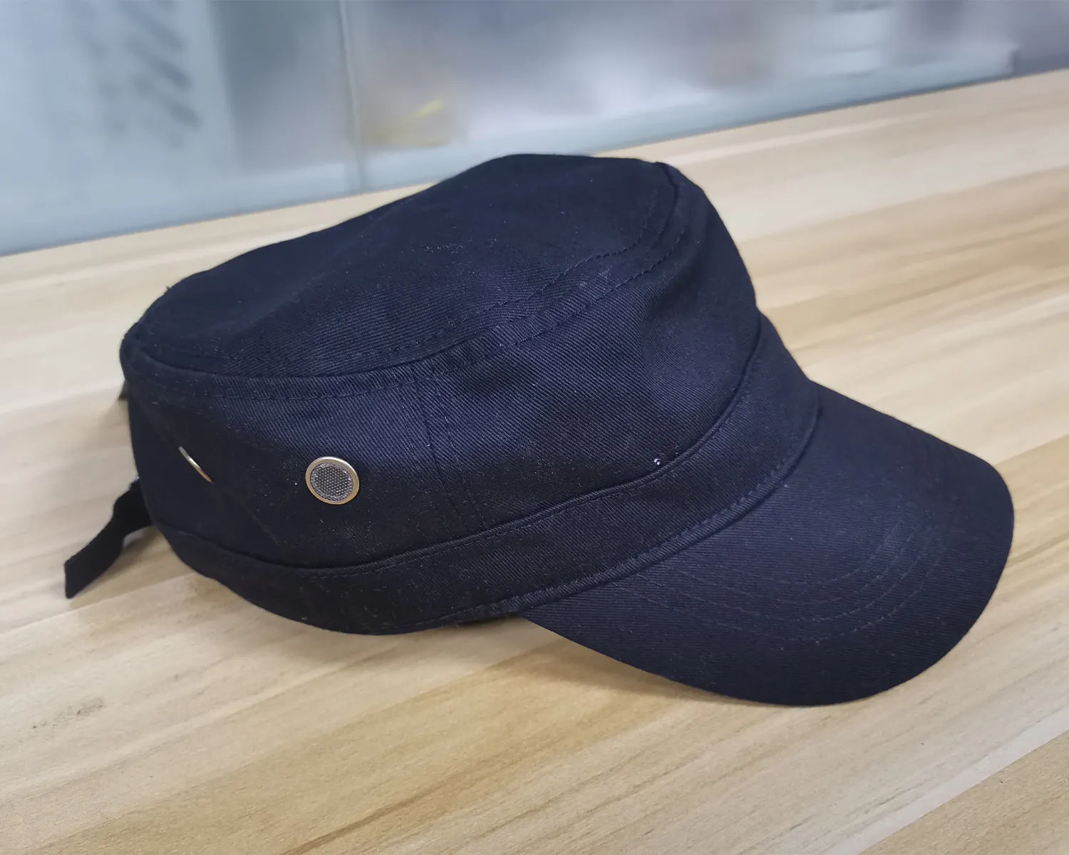 LPIGOH Men's Rugged Professional Cap, Black