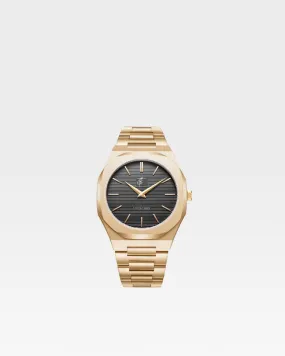 Lux Ambassador Gold Black Watch