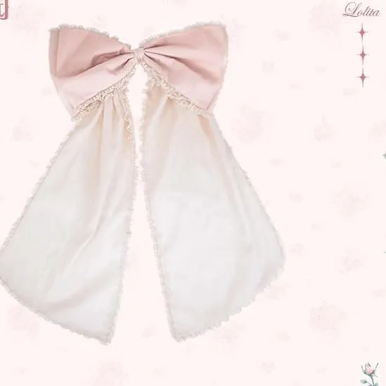 Mademoiselle Pearl~Rose Garden~Elegant Lolita Pink Headdress