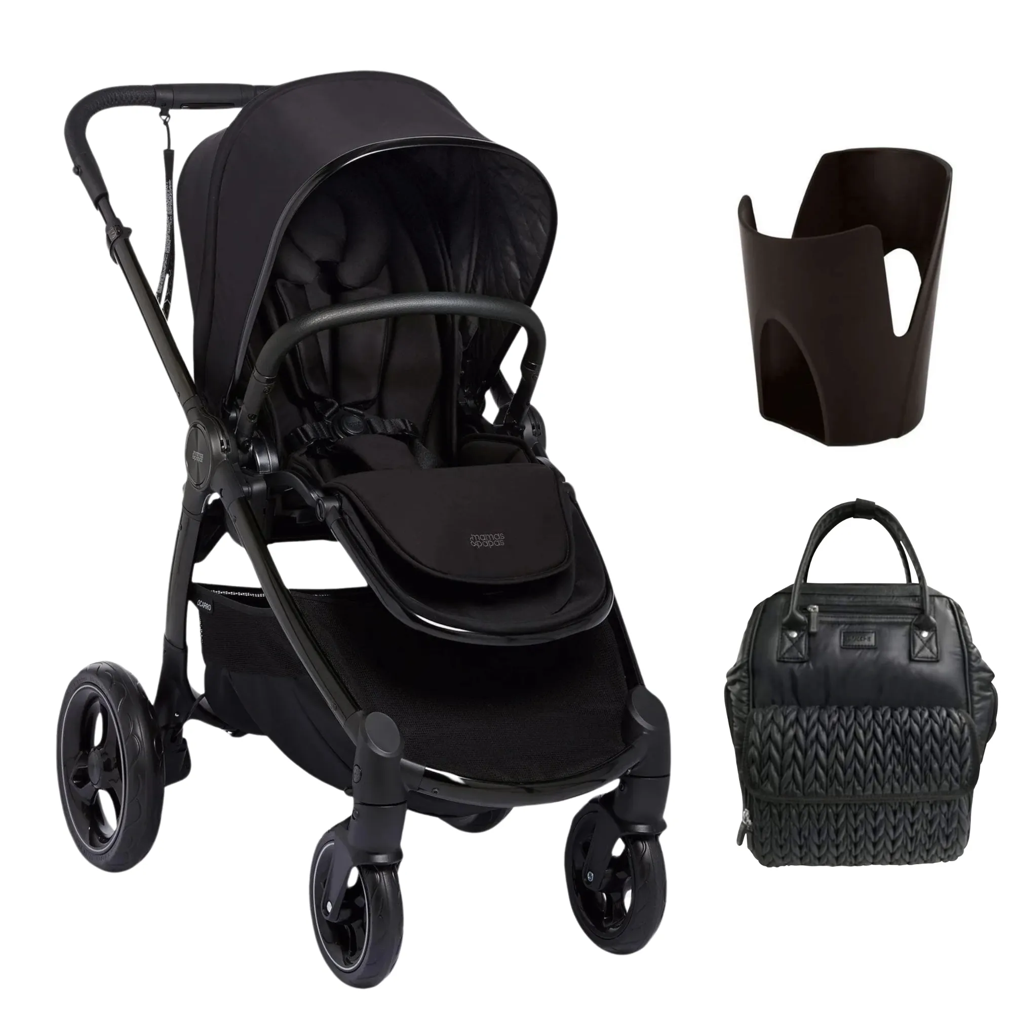 Mamas & Papas Strada Pram - Black Diamond