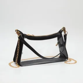 Marilyn Clear Satchel Bag