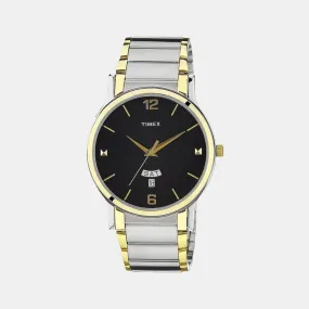 Men's Black Analog Stainless Steel Watch TW000R425