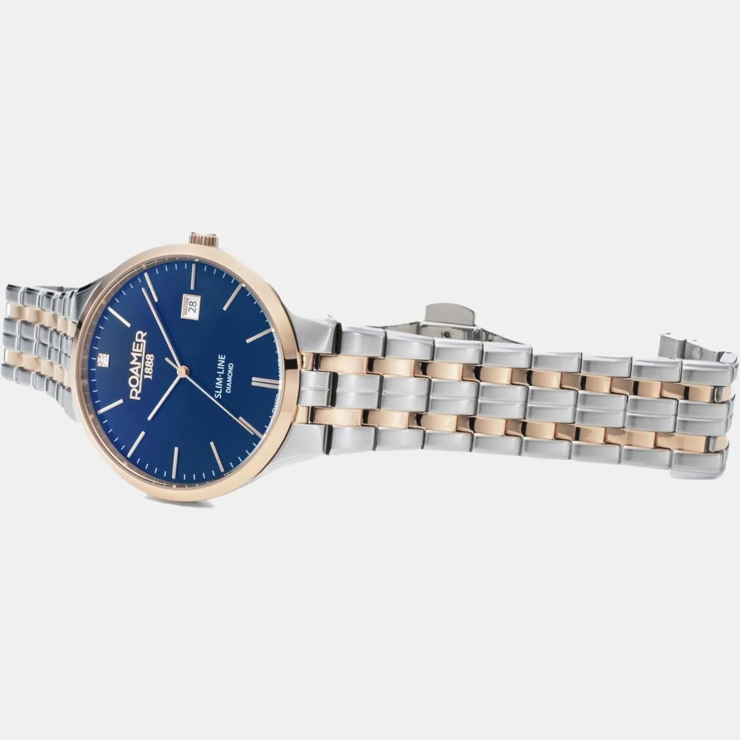 Men's Blue Analog Stainless Steel Watch 864833 49 45 50