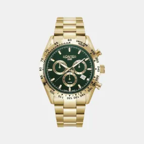 Men's Green Stainless Steel Chronograph Watch 850837 48 75 20