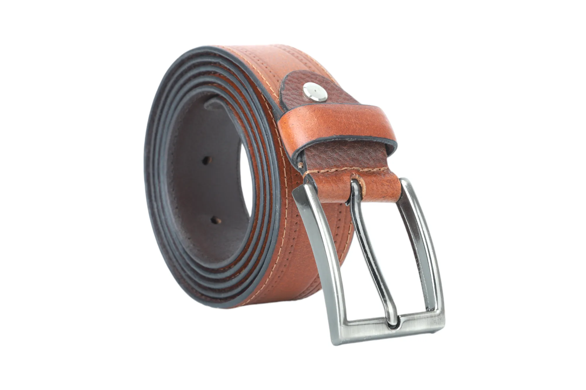 Mens Leather Casual Belt 90813