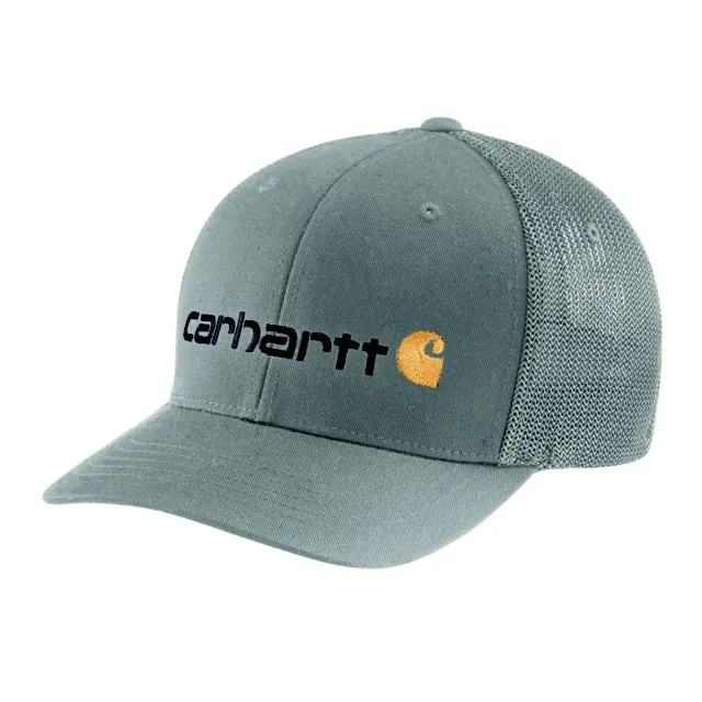Men's Rugged Flex Twill Mesh Back Logo Graphic Flexfit Hat