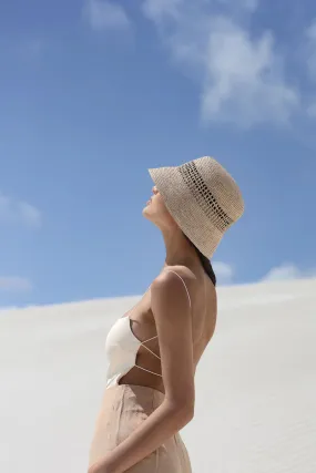 Mia Bucket Hat Cream