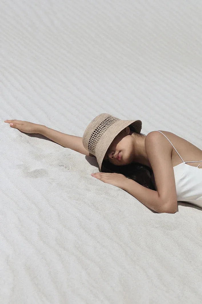 Mia Bucket Hat Cream