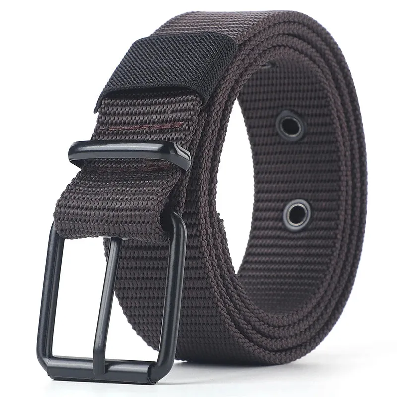 Military-Inspired Durable Canvas Belt