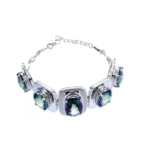Modern 5-Stone Mystic Midnight Sky Bracelet