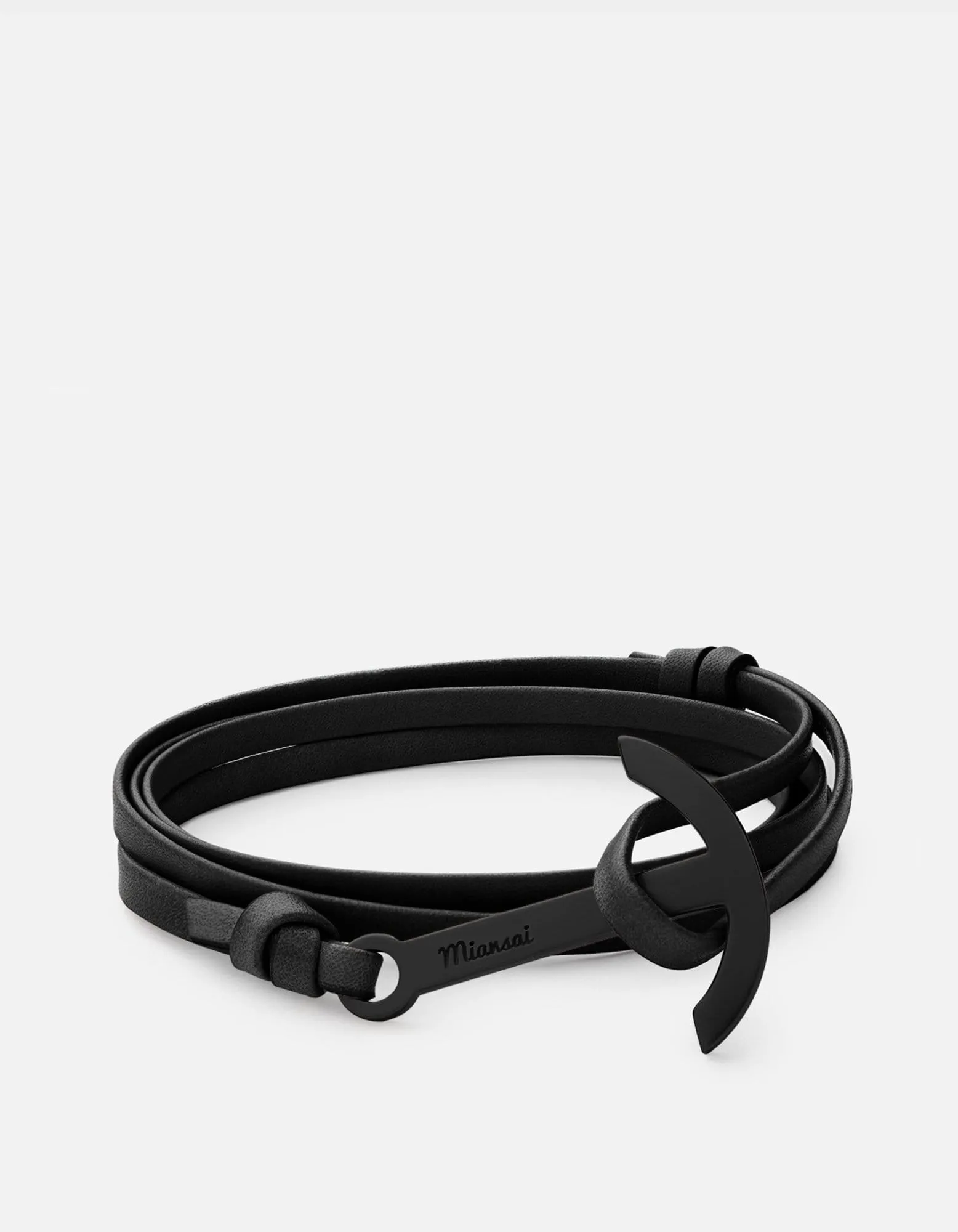 Modern Anchor Leather, Noir