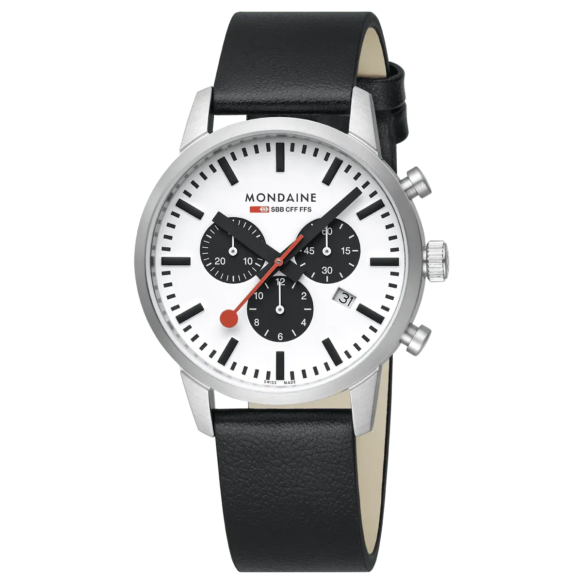 Mondaine NEO on Black Strap