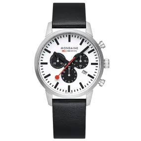 Mondaine NEO on Black Strap