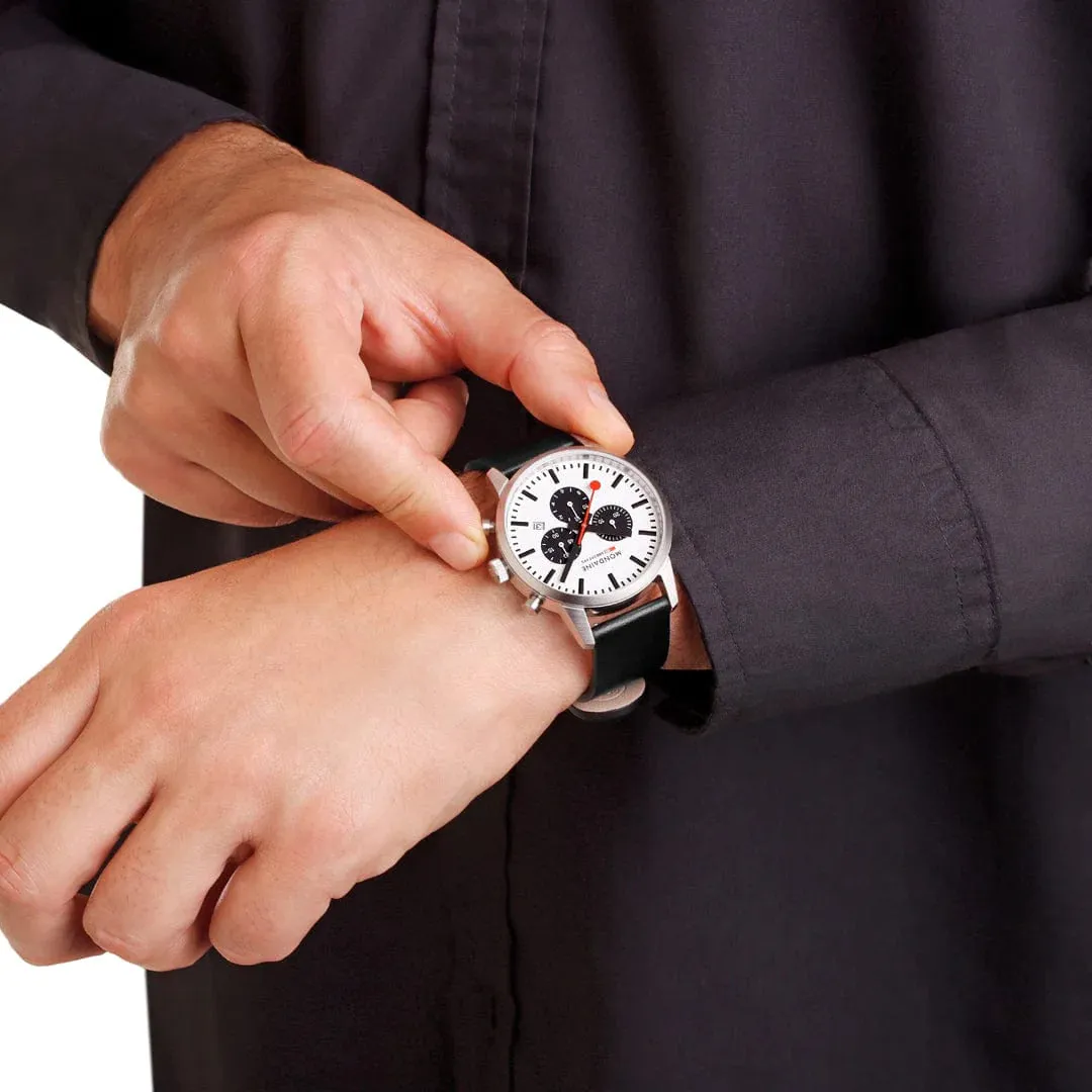 Mondaine NEO on Black Strap