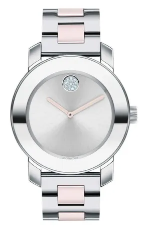Movado Bold Ceramic Ladies Watch 3600801
