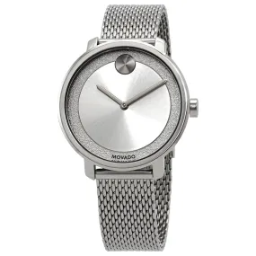 Movado Bold Silver Metallic Dial Ladies Watch 3600579