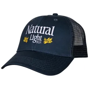 Natural Light Beer Vintage Laurels Adjustable Snapback Hat