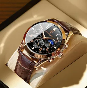 New Black Technology Men's Watch | Korean Fashion Trend Quartz Watch