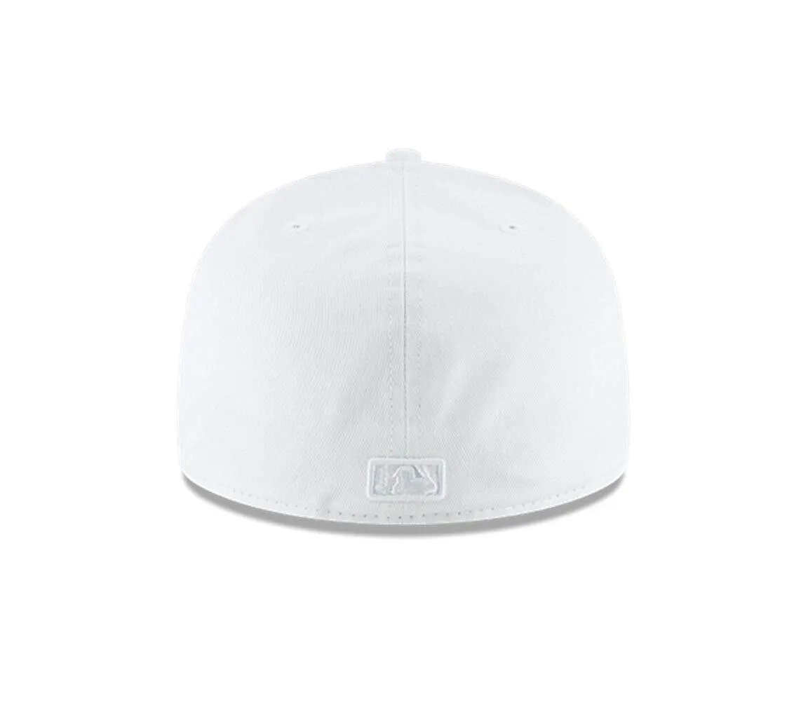 New Era -  New York Yankees Fitted Hat with White Basic 59FIFTY, WHITE