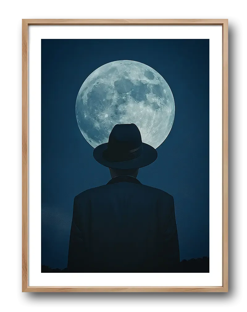 Nocturnal Hat Poster