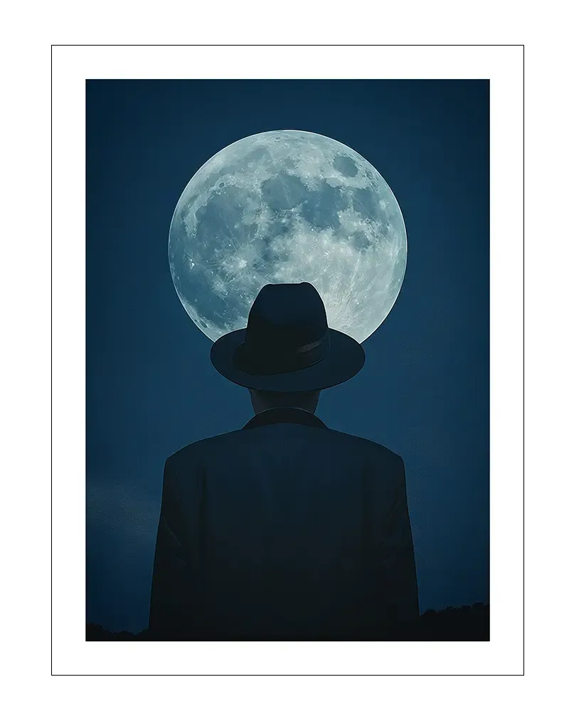 Nocturnal Hat Poster