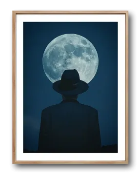 Nocturnal Hat Poster