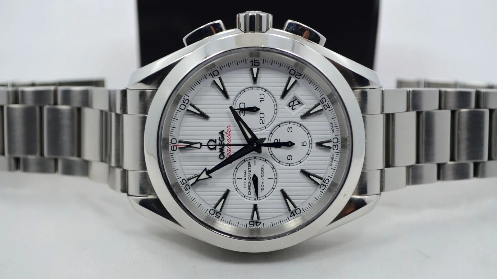 Omega Seamaster Aqua Terra 231.10.44.50.04.001 Chronograph Steel Co-Axial Watch