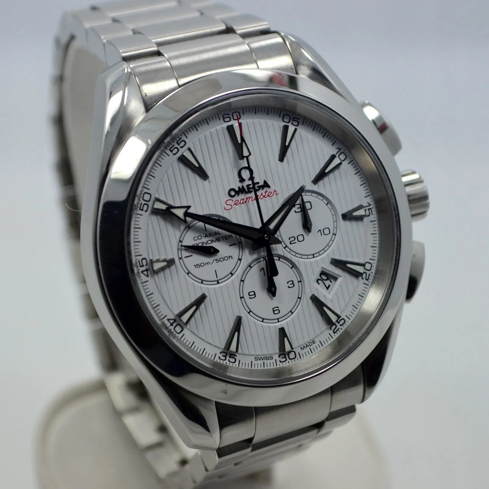 Omega Seamaster Aqua Terra 231.10.44.50.04.001 Chronograph Steel Co-Axial Watch