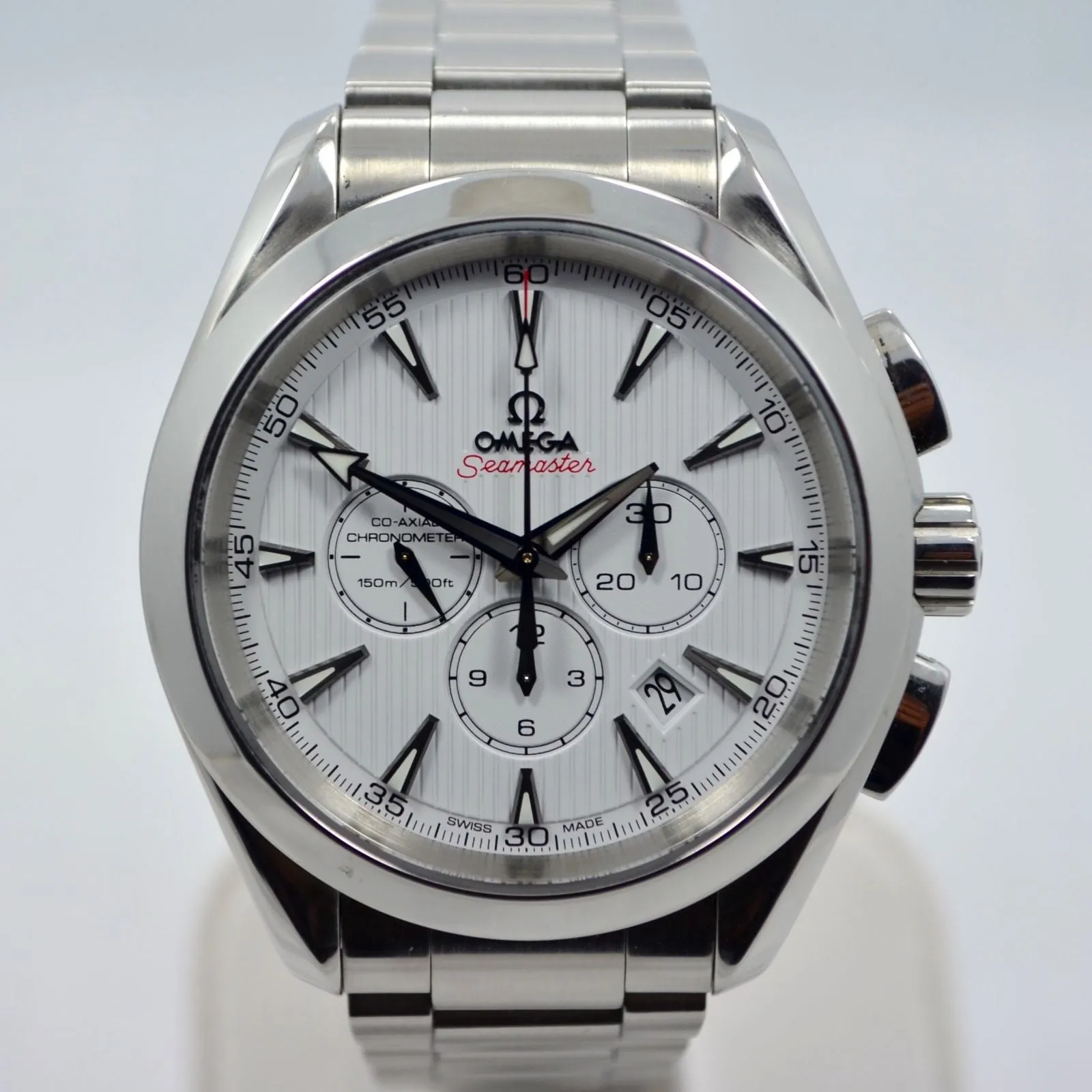 Omega Seamaster Aqua Terra 231.10.44.50.04.001 Chronograph Steel Co-Axial Watch